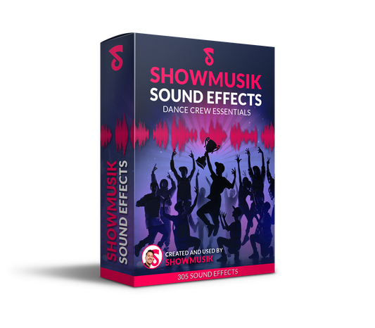 Showmusik Sound Effects - Dance Crew Essentials (Professional) [Limited Edition]